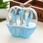 8 in 1 Apple Shape Manicure Set – Portable Nail Care Kit for Travel