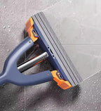 Mini Sponge Mop Roller with Super Absorbent Mop Refills Self Squeeze for Tile Marble Wall Glass Table Mirror Cleaning