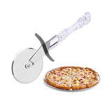ZYOZ  Stainless Steel Pizza Cutter with Acrylic Handle 1 pc