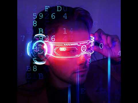 Zyoz™ Cyberpunk LED Wireless Visor Glasses – Futuristic Engraved Glowing Party Glasses