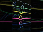 Zyoz™ LED Thug Life Wireless Glasses – Pixel Wave Neon Glow Sunglasses
