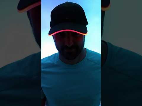 ZYOZ LED Glow Baseball Cap – Adjustable Light Up Hat for Raves, Festivals & Night Out