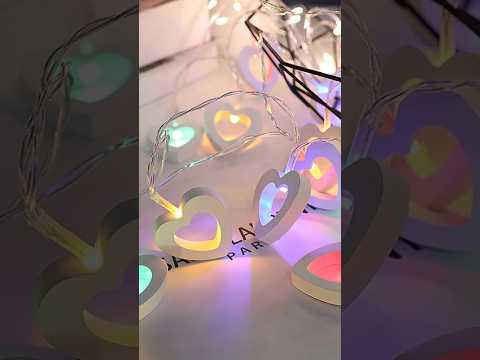 ZYOZ Wooden LED String Light Series Home Decor Fairy Lights 3m