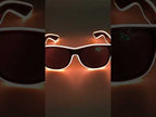 ZYOZ LED Glasses with Clear Lens & Light Up Wire | Party, DJ & Festival Eyewear
