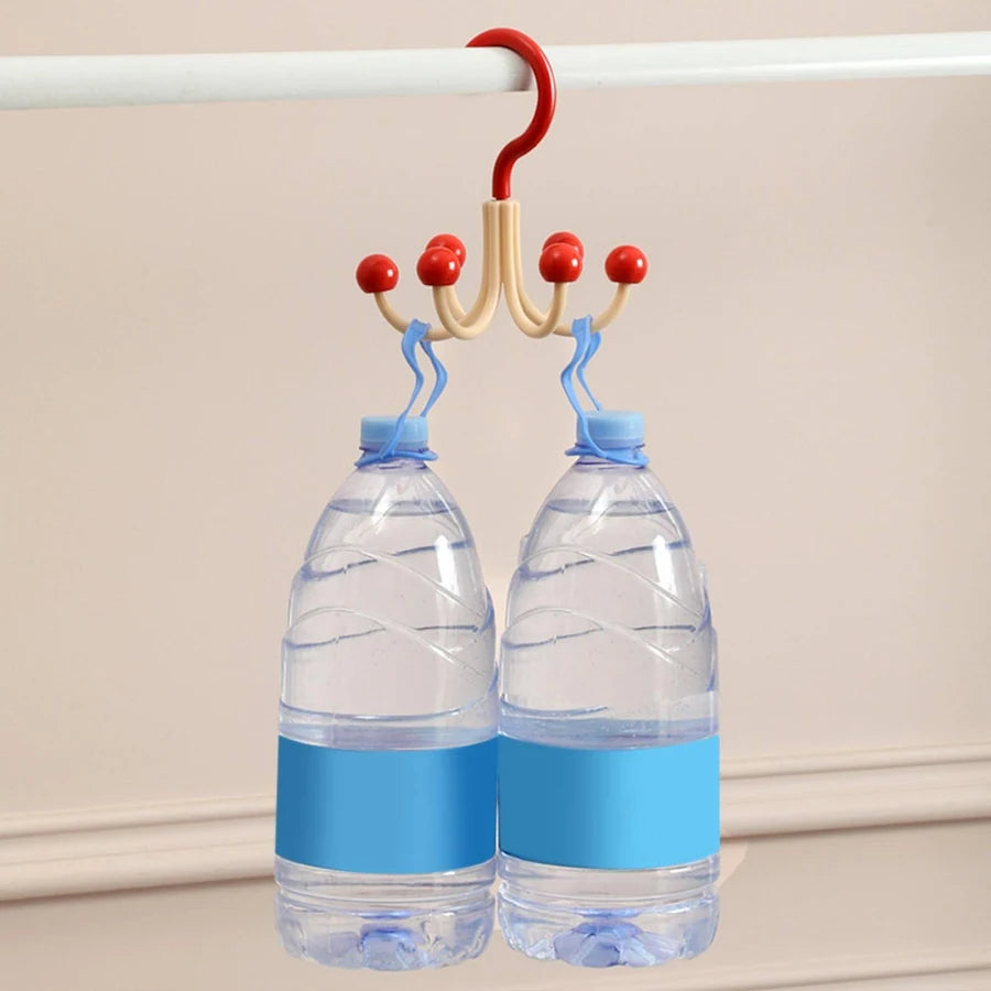 Belt Hangers with 6 Claws Closet Clothes Hangers for Bras Haning Scarves Secondary image