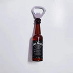 Whiskey Bottle Bottle Opener – Fun Fridge Magnet Opener for Beer, Wine & Soda Bottles 1pc