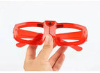 Zyoz LED Oval Shape Light-Up Glasses | Neon Party Glow Eyewear for Festivals & Raves