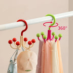 Belt Hangers with 6 Claws Closet Clothes Hangers for Bras Haning Scarves