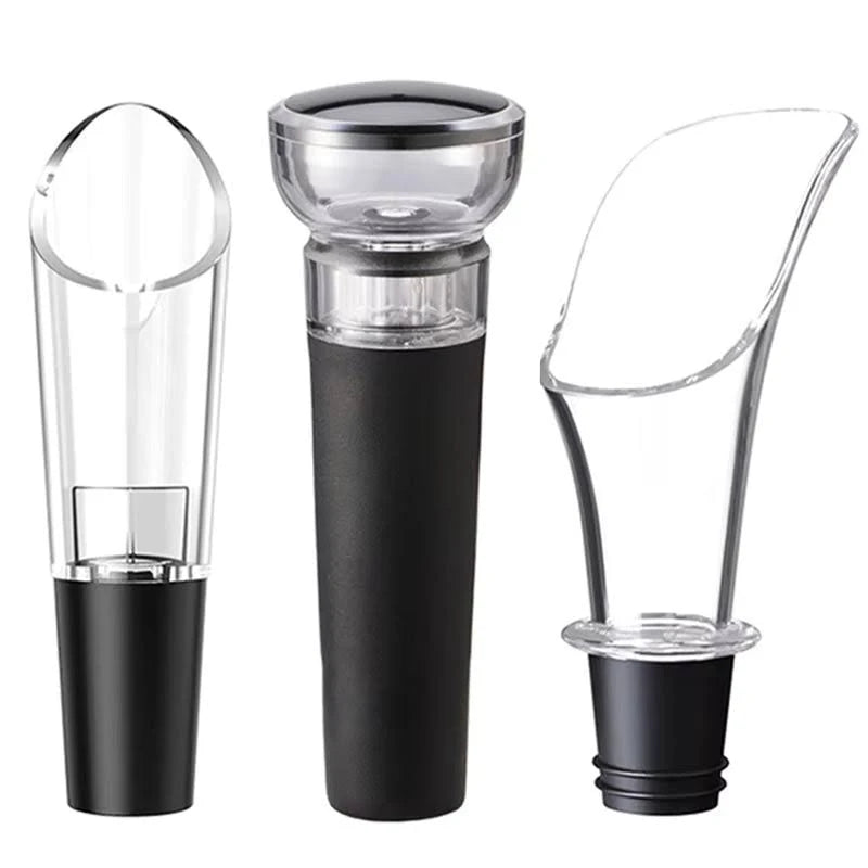 Wine Pourer & Portable Wine Decanter – 1 Pc Wine Pouring Spout for Parties, Bars & Home Use