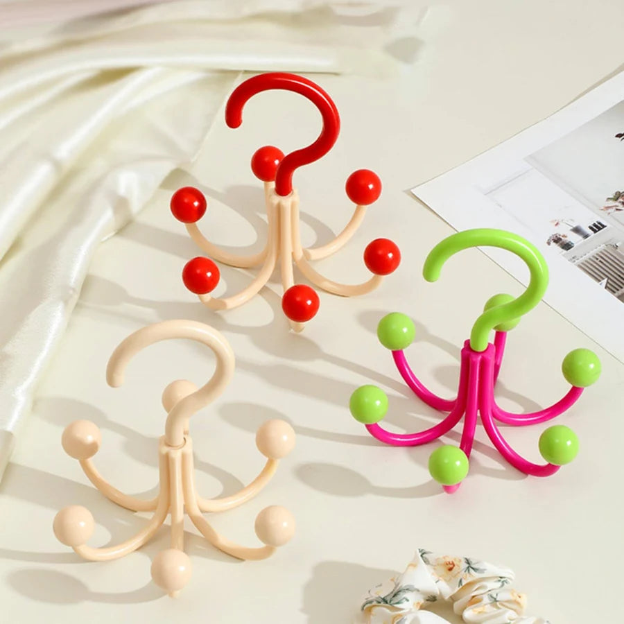 Belt Hangers with 6 Claws Closet Clothes Hangers for Bras Haning Scarves