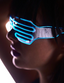 Zyoz EL Wire LED Shutter Glasses | Glow-in-the-Dark Rave & Festival Sunglasses