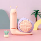 ZYOZ Cute LED Snail Desk Lamp with Stationery Pen Holder – Rechargeable Eye-Caring Reading Light, Adjustable Folding Night Light for Kids, Students, Study Table & Office Decor