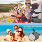 Foldable Sunglasses Organizer Case, Storage Leather Multi Glass Case, Women's Foldable Glasses Case Multi Hanging Eyewear Holder Display for Men (BLACK)
