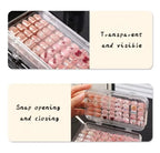 3 Fold Transparent Nail Organizer Case, Portable Nail Storage Box With Multiple Compartments For Nail Art Tools, Ideal For Jewelry, Travel & Home Use