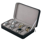 Styleys Watch Box 12 Slots Travel Watch Storage Case Zipper Wristwatch Organizer Box Organizer