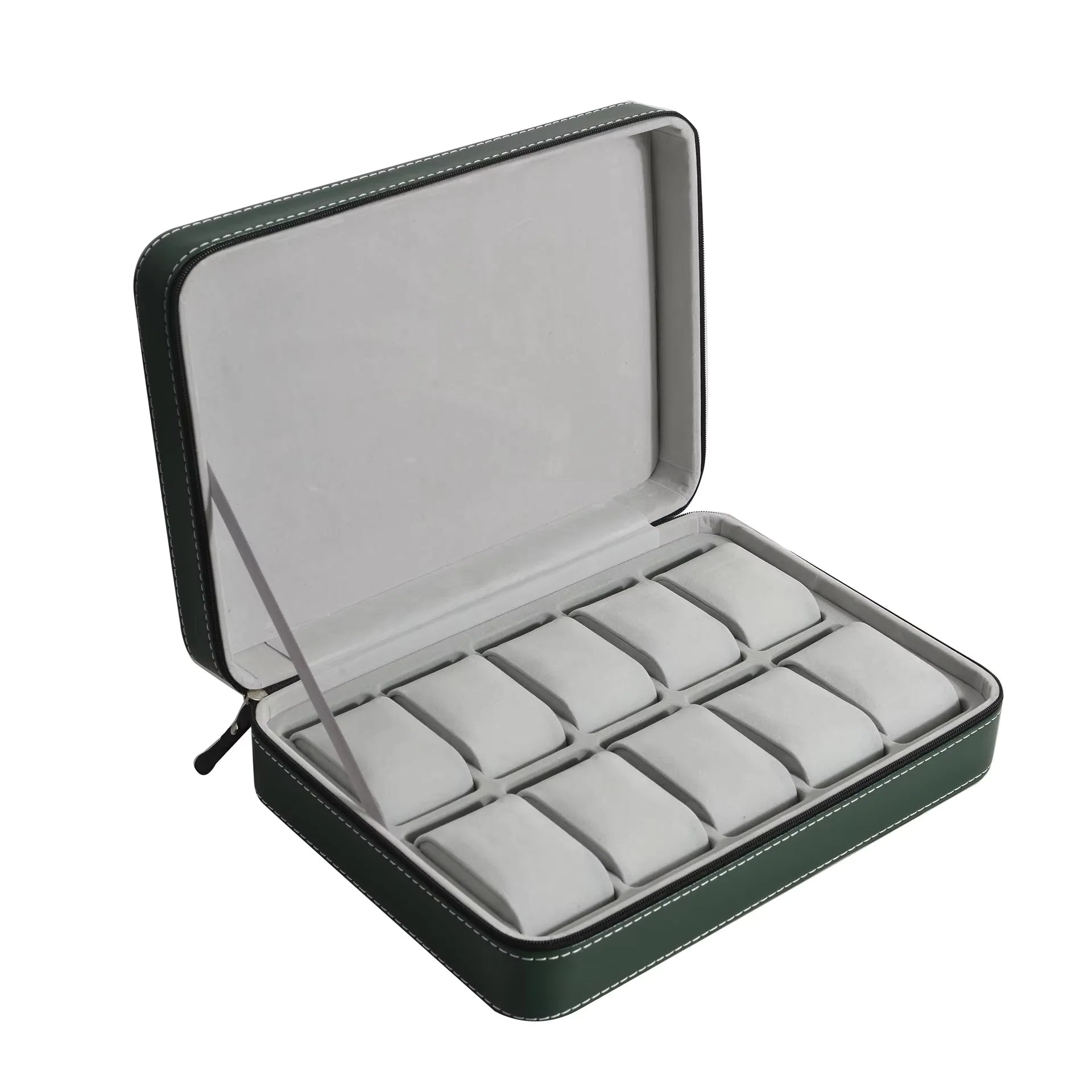 ZYOZ Styleys Watch Box 12 Slots Travel Watch Storage Case Zipper Wristwatch Organizer Box Organizer Main image
