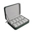 ZYOZ Styleys Watch Box 12 Slots Travel Watch Storage Case Zipper Wristwatch Organizer Box Organizer