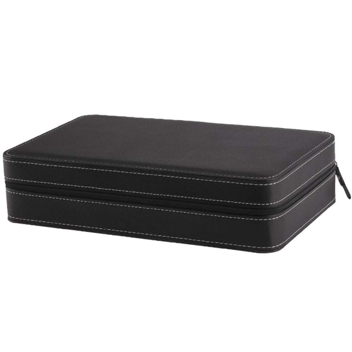 Styleys Watch Box 12 Slots Travel Watch Storage Case Zipper Wristwatch Organizer Box Organizer