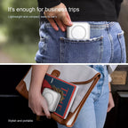 3 in 1 MagSafe compatible Magnetic Foldable Wireless Charger for iPhone 17 to 12 Series | Compatible with AirPods 2/3, Pro2, Pro3 | Compatible with only Apple Watch Series | 23W Charging - Pearl White